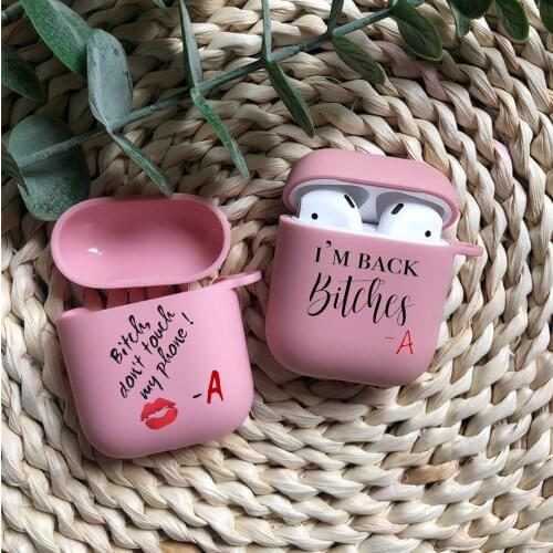 Pretty Little Liars PLL TV Show Candy color TPU silicone Bluetooth Airpod Case For Airpods 1/2 Airpods pro 3 TPU soft cover