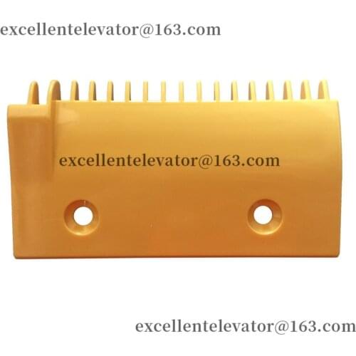 2L08318 Escalator Plastic Comb L160mm W90mm Hole Space 90mm 17T Use for Sigma 1 Pack=5 Pieces