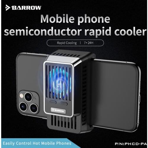 Barrow Portable mobile phone cooling artifact semiconductor rapid cooler cooling artifact PHCD-PA