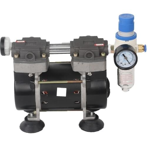 Maisi 110V /220V Micro Vacuum Pump Double Head Oilless Lab Vacuum Pumping 165W 50HZ/60HZ 50L/MIN For Medical beauty Special