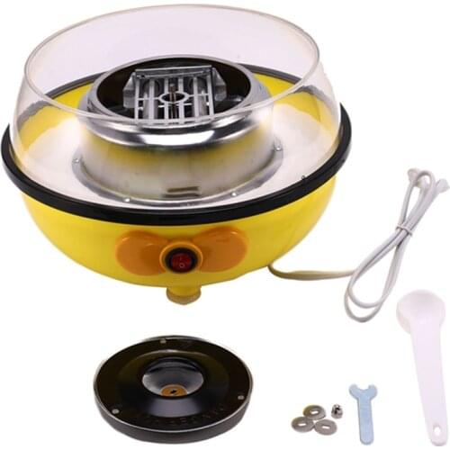 Mini Electric Diy Candy Floss Spun Sugar Maker Machine Home Sweet Sugar Cotton Candy Maker For Kids Family Gift Eu Plug