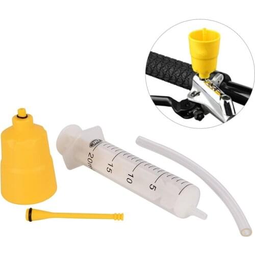 MTB Brake Repair Bike Tools Parts Bicycle Hydraulic Disc Brake Mineral Oil Bleed Kit Funnel Syringe Oil Stoper Set