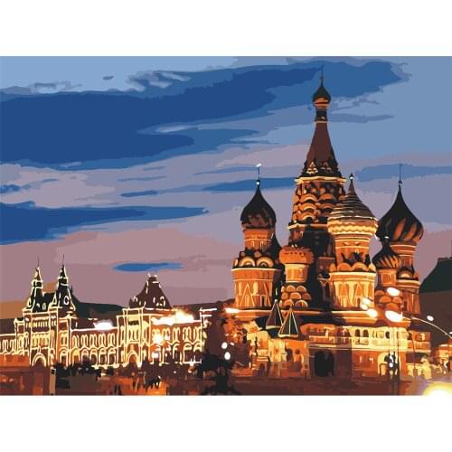 Aqua True Saucerman Oil Picture By Numbers Acrylic Paint Colorful Diy Kits For Adults Drawing Coloring Painting By Number