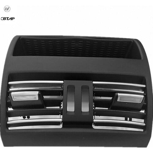 BTAP New Black Rear AC Conditioning Air Vent Grill Center For BMW 5 Series F10 F11 2010-2016 64229172167 ,64 22 9 172 167