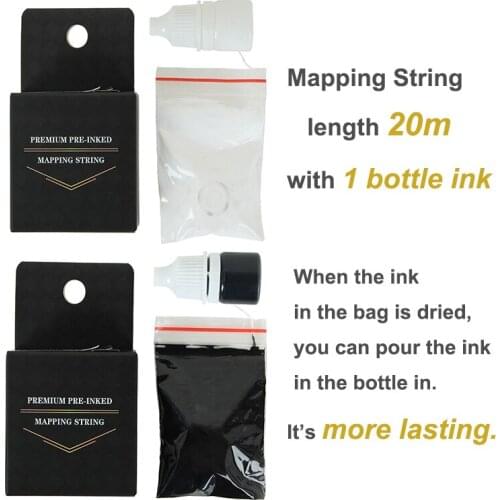 New Microblading 20m Mapping String Pre-Inked Eyebrow Marker Thread Tattoo Eyebrow Point Permanent Makeup Accessories PMU Supply