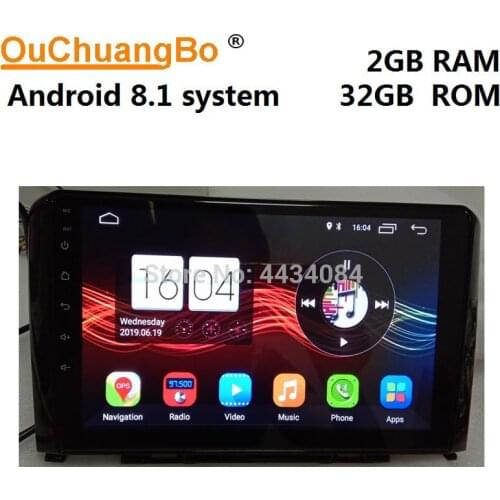 Ouchuangbo auto gps radio head units for Great Wall Haval H6 2011-2017 support 4 core RAM 4GB ROM 64GB 1080P android 8.1 OS