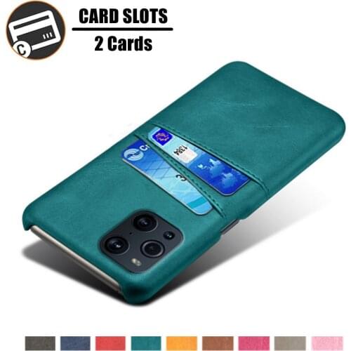 Luxury PU Leather Cover For OPPO Find X3 Pro Lite Realme X7 GT Neo Card Slots Case For Reno 4 5 Pro A94 A93 A74 A55 A54 5G Funda