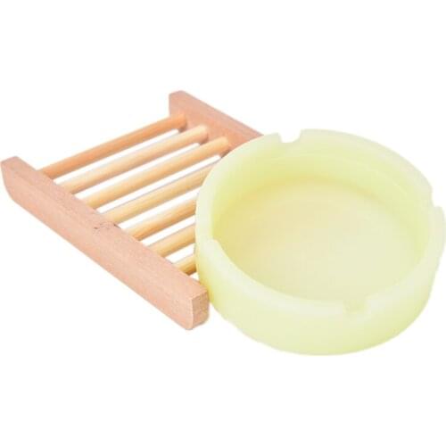 Luminous Silicone Gel Ashtray Light Circular Ashtray New Fluorescent Smoke Convenient Cigarette Case Drop Creative Ashtrays