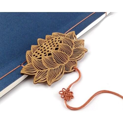 Vintage Leaf Vein Bookmarks for Books Chinese Style Bamboo Book Mark School Ofice Bookmark Making Stationery for Teachers Gifts