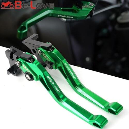 High Quality For Kawasaki NINJA650 NINJA 650 2017 2018 2019 2020 Motorcycle CNC Accessories Short Adjustable Brake Clutch Levers
