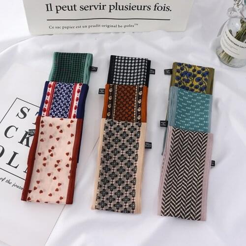 100cm*9cm Scarves women spring autumn summer scarf cute little long hair ribbon tie wrapped ribbon lovely women skinny scarf
