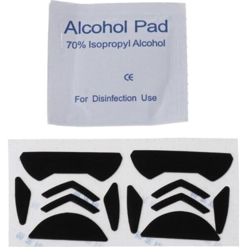 2Pcs 0.6mm Thickness Mouse Feet Mouse Skates For Logitech G302 G303 Computer Accessories