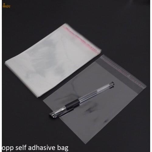 2018 500pcs 14x19+3cm Clear Pvc Opp Self Adhesive Packaging Bags For Magazines, Newspapers, Photos, Cds, Bread, Popcorn, Nuts