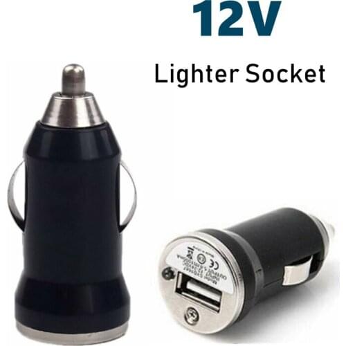 Car Charger Mini Dual USB 12v Lighter Socket Adapter Plug Fast Charging Car Usb Lighter Car Phone Charger Adapter In Car