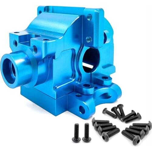 HSP 1/10 Upgrade Parts 122275 ( 06045 0646 ) Metal Aluminum Alloy Front & Rear Gear Box For 94122 94155 94166 94177 94188 S210