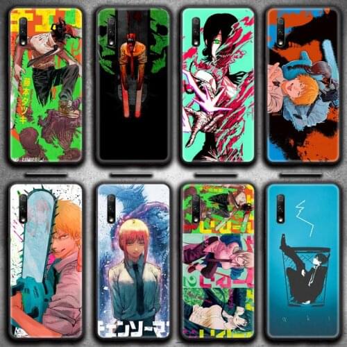 Manga Chainsaw Man Phone Case for Huawei Honor 30 20 10 9 8 8x 8c v30 Lite view 7A pro