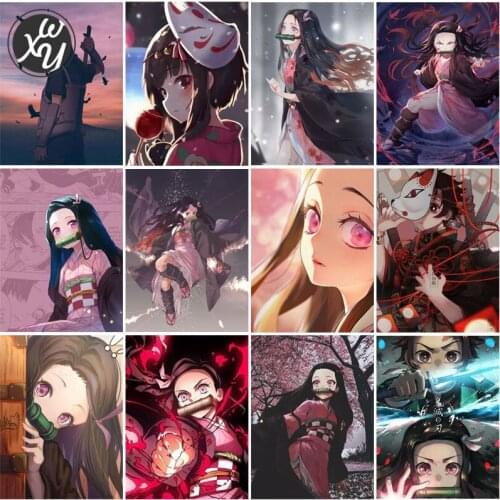 Cartoon Diamond Painting Kit Beautiful Diamond Art Portrait Diamond Painting Full Drill Cross Stitch Kits Embroidery Sets Decor