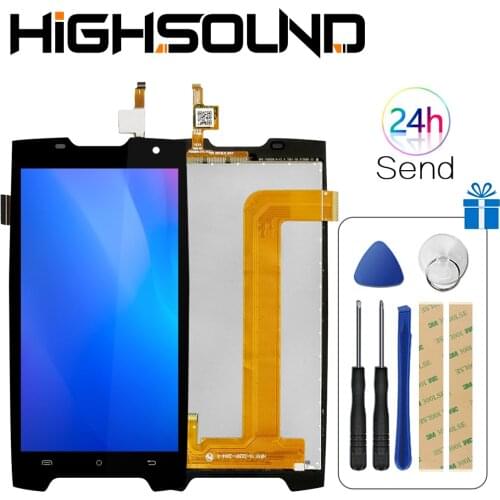 For Cubot KingKong LCD Display+Touch Screen Digitizer Assembly Replacement Accessories for Cubot King Kong LCD+Tools