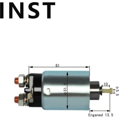 ELECTROMAGNETIC SWTICH SOLENOID FOR 12V 1C2411000AA 1C2Z11002AA 233890 66-210 7C3U11390BA VP7C3U11390AB XG11390908813