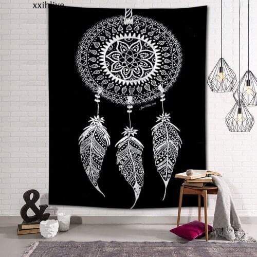 Custom Tapestry Dream-Catcher Printed Large Wall Tapestries Hippie Wall Hanging Bohemian Wall Art Decoration Room Decor