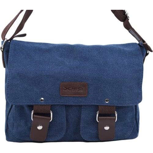 Hot Sale Canvas Bag For Men Crossbody Bag Leisure Single Shoulder Bag Postman Bag mens Handbags