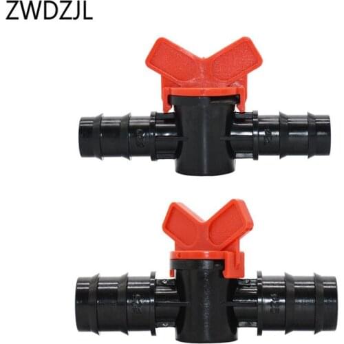 3/4" Garden hose irrigation Water valve 20mm 25mm Garden tap Mini Valve 2 way tap waterstop connectors crane adapter 25pcs