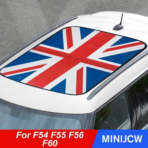 Car Styling Sunroof Stickers Decals Stripe Decoration For Mini Cooper One S JCW F54 F55 F56 F60 Countryman Clubman Accessories