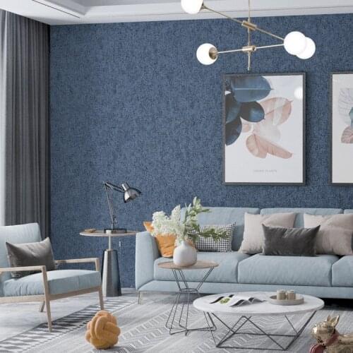 Modern Minimalist Nordic Plain Color Japanese Harajuku Style Wallpaper Living Room Bedroom Home Decor Non-woven Wall Paper Roll