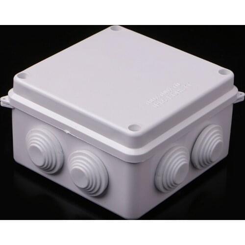 OOTDTY Wholesale ABS Plastic IP65 Waterproof Junction Box DIY Outdoor Electrical Connection box Cable Branch box