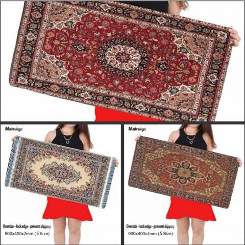 Mairuige brand Hot Persian Carpet Big Mouse Pad Laptop Home Office Keyboard Speed Controls The Edge Game Mouse Pad for csgo