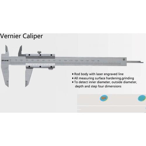 150mm 200mm caliper vernier caliper measuring tool stainless steel caliper vernier caliper gauge