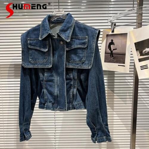 Женские джинсовые куртки Shumeng China At AliExpress