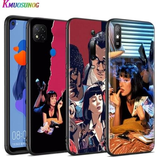 Silicone Cover PULP FICTION For Xiaomi Redmi 9T 9 9C 9A 9AT 9i 8 8A 7 6 Pro 7A 6A 5 5A 4X Plus Phone Case
