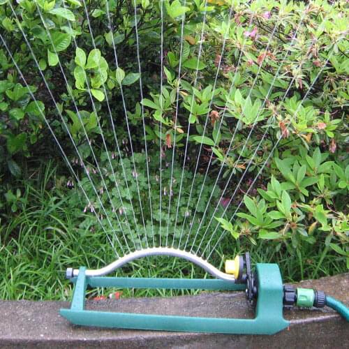 Irrigation 15 Hole Swivel Nozzle Water Spray Nozzle Gardening Swing Sprinkler Lawn Agriculture Watering Irrigation System IT111