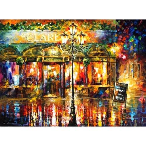 Modern art paintings for sale clarens knife oil painting Landscape for living room Hand painted