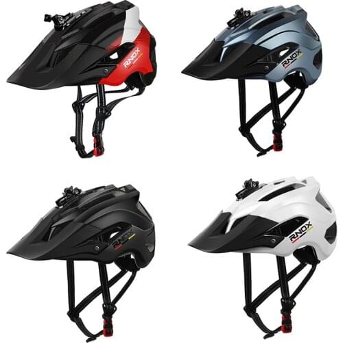 RNOX Road Bike Helmet Ultralight Bicycle Helmets Men Women Triathlon Mountain Riding Cycling Breathable Supports Camera