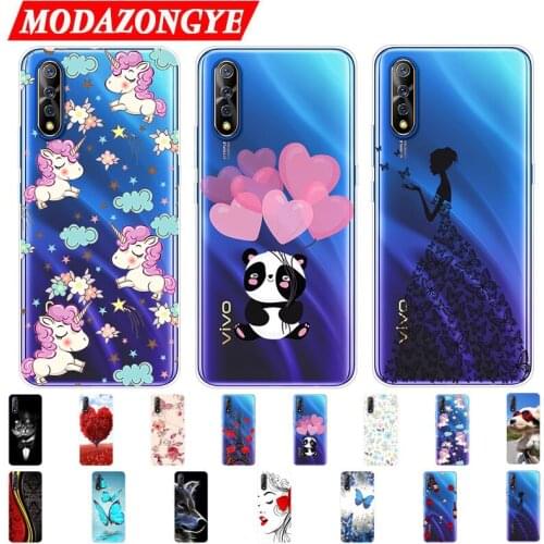 VIVO Z1X Case VIVOZ1X Case Silicone TPU Phone Case For VIVO Z1X Z 1X VIVOZ1X Case Soft Back Protective Cover