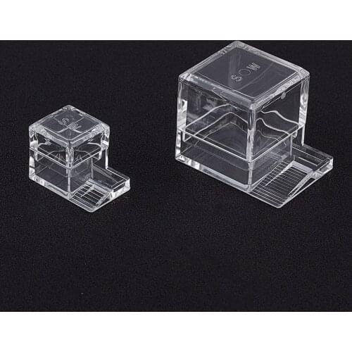1pcs Sequare Design Water Feeding Area For Ant Nest Ant Farm Or Insect Ant Nests Pet Insect Transparent Drinking Fountain