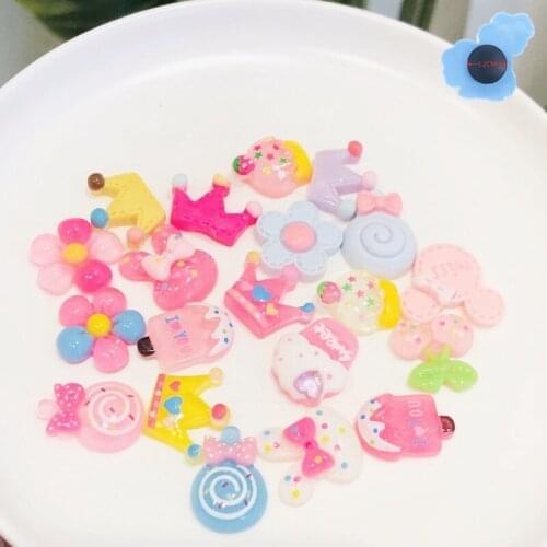 1pcs Mix Cherry Flower Rabbit Resin Shoes Accessories Kids Fashion Garden Shoe Decorations Fit Croc Jibz Charm