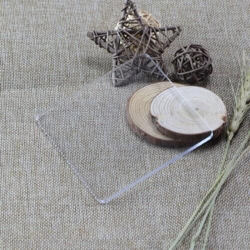 10*10cm DIY Acrylic Transparent Embossing Cutting Dies Machine Plate Replacement Pad Scrapbooking Paper Craft