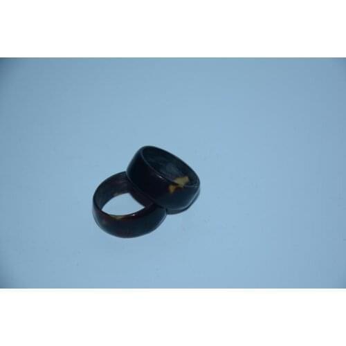 100% Rare Old Chinese QingDyansty Natural tortoiseshell Ring,best collection&adornment,A Pair,free shipping