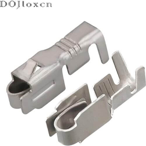 20 Pcs G263 Brass Tinned Car Fuse Holder Terminal Automotive Fuse Box Female Terminals Crimp Wire Connector Pins H62 BX2152-2