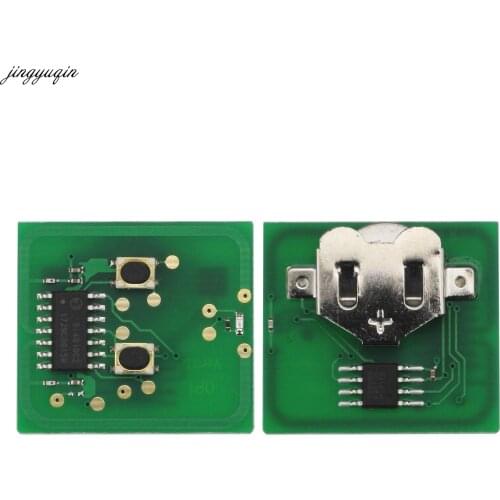 Jingyuqin 3pcs/lot 2 Button Remote Key FOB For Vauxhall Opel Astra Vectra Zafira 433.92MHz ID40 Chip Electronic Board