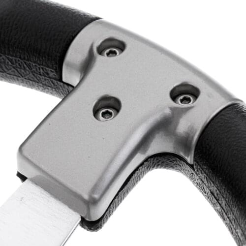 315MM ALUMINUM ALLOY MARINE BOAT PONTOON STEERING WHEEL 3 SPOKE 3/4 inch SHAFT