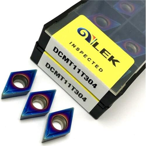 DCMT11T304 Internal Turning tool Carbide inserts Nano coating Lathe Tools CNC Turning insert Steel processing Cutting tool