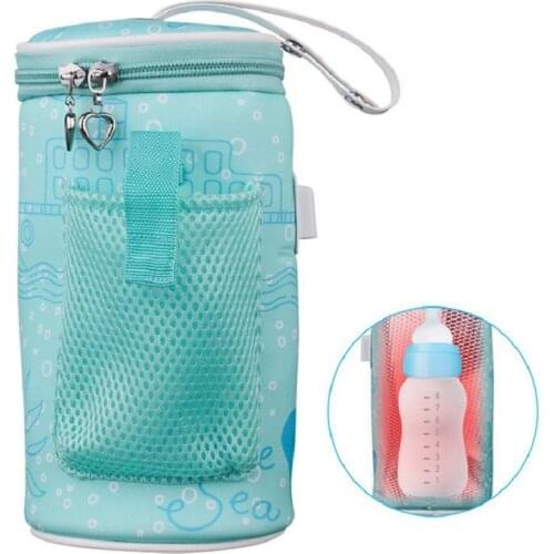 Baby Outdoor Bottle Bag Car Portable USB Heating Intelligent Warm Milk Tool Cover Insulation Thermostat For Feed Newborn