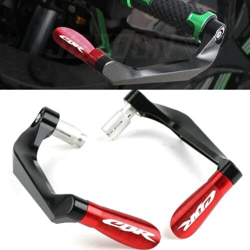 For Honda CBR 600 900 954 RR 1000 1100 CBR600RR CBR600F CBR929RR Universal Handlebar Grips Brake Clutch Levers Guard Protector