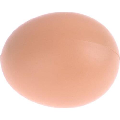 Hatching Egg Hen Poultry Hatch Breeding Simulation Artificial Fake Toy DIY Painting Easter Educational Eggs Egg Plastic S8F9