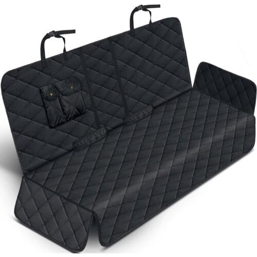 Dog Car Seat Cover Waterproof Pet Cars Mat Covers Hammock Heavy Duty Scratch Proof Nonslip Durable Soft Dogs Back Seat Mat