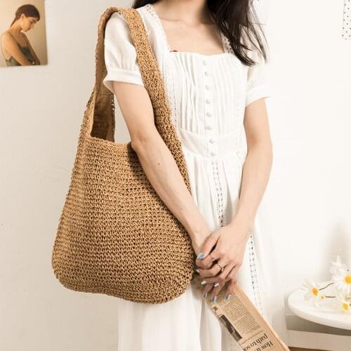 Женские плетенные сумки MABULA China At AliExpress